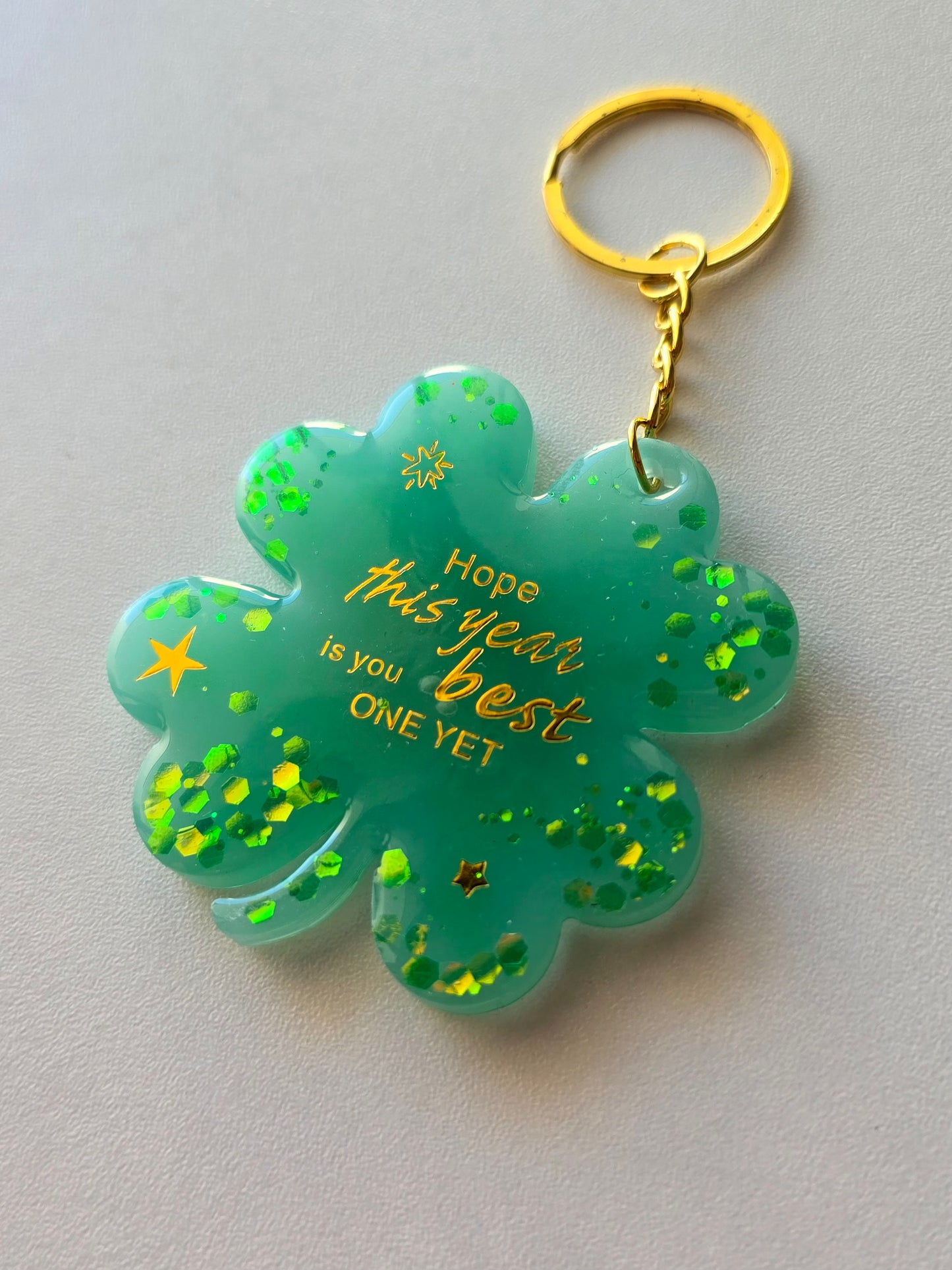 Porte-clé / Hope this year is your best one yet