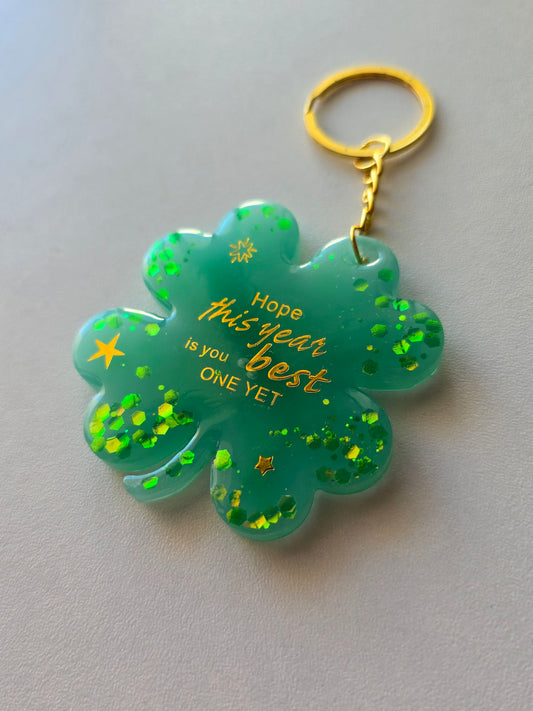 Porte-clé / Hope this year is your best one yet