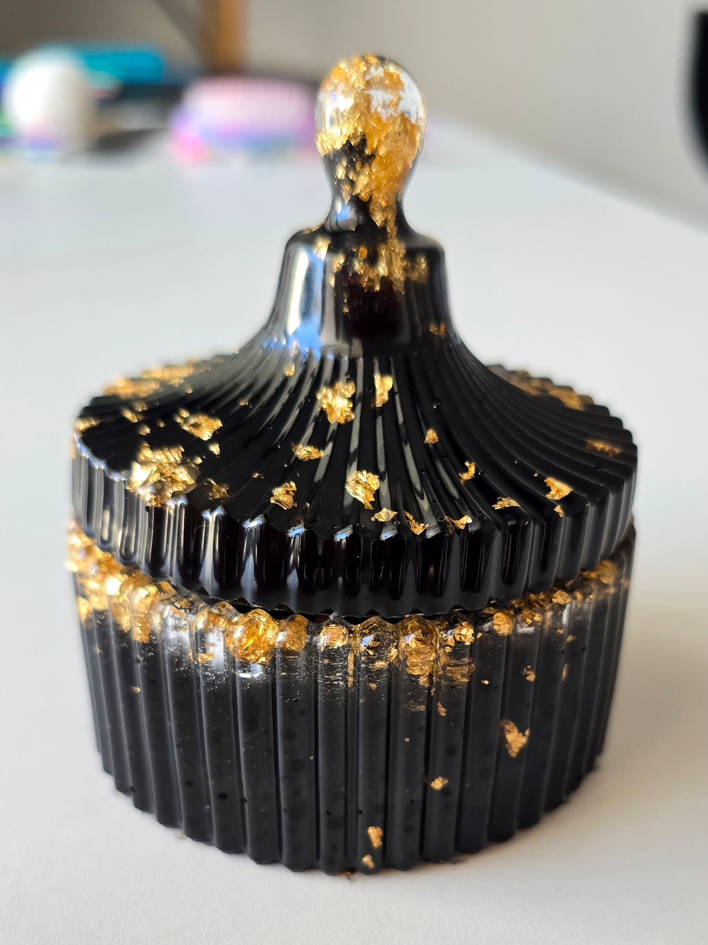 Boîte à bijoux - Noir & Or