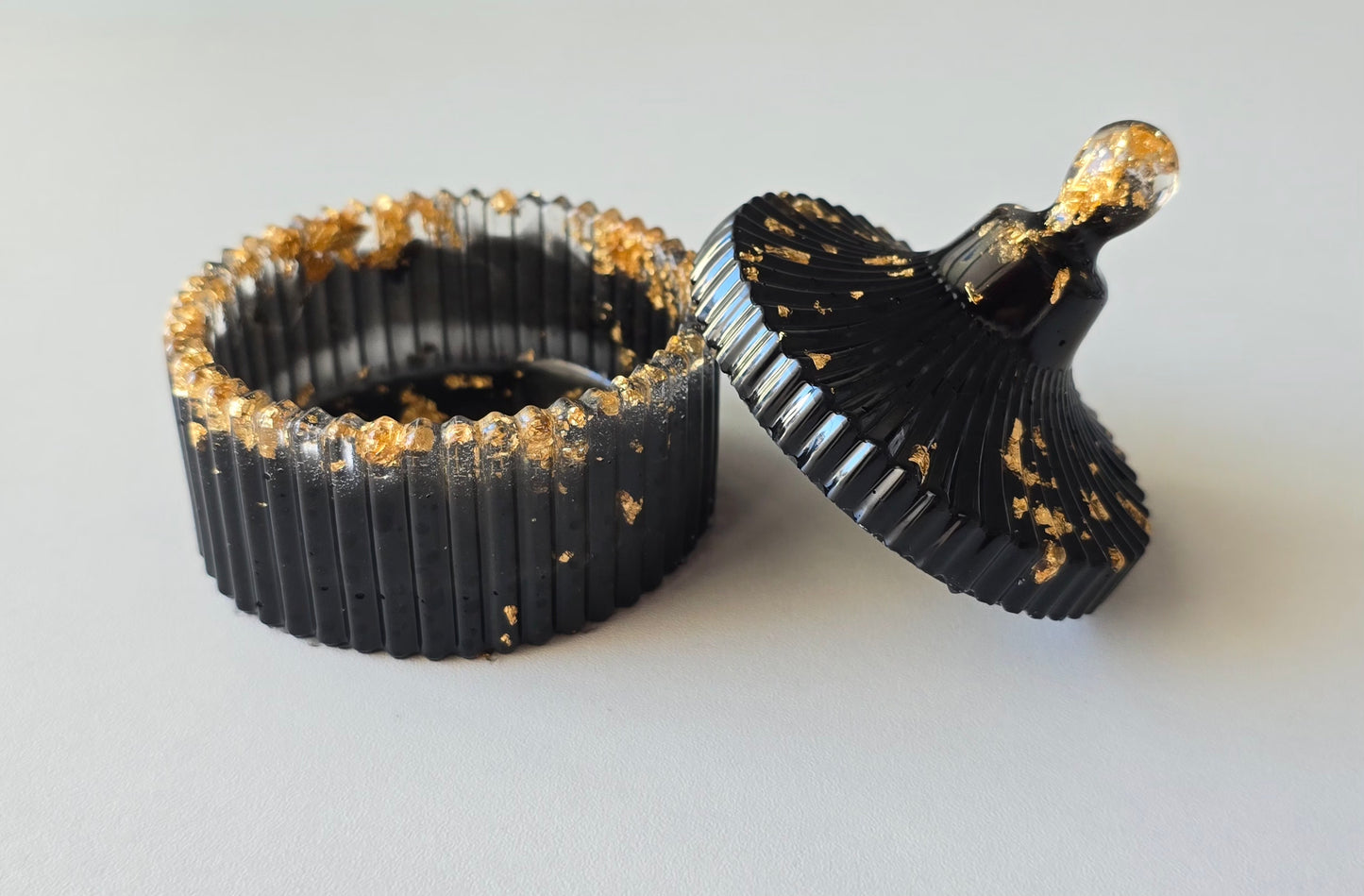 Boîte à bijoux - Noir & Or