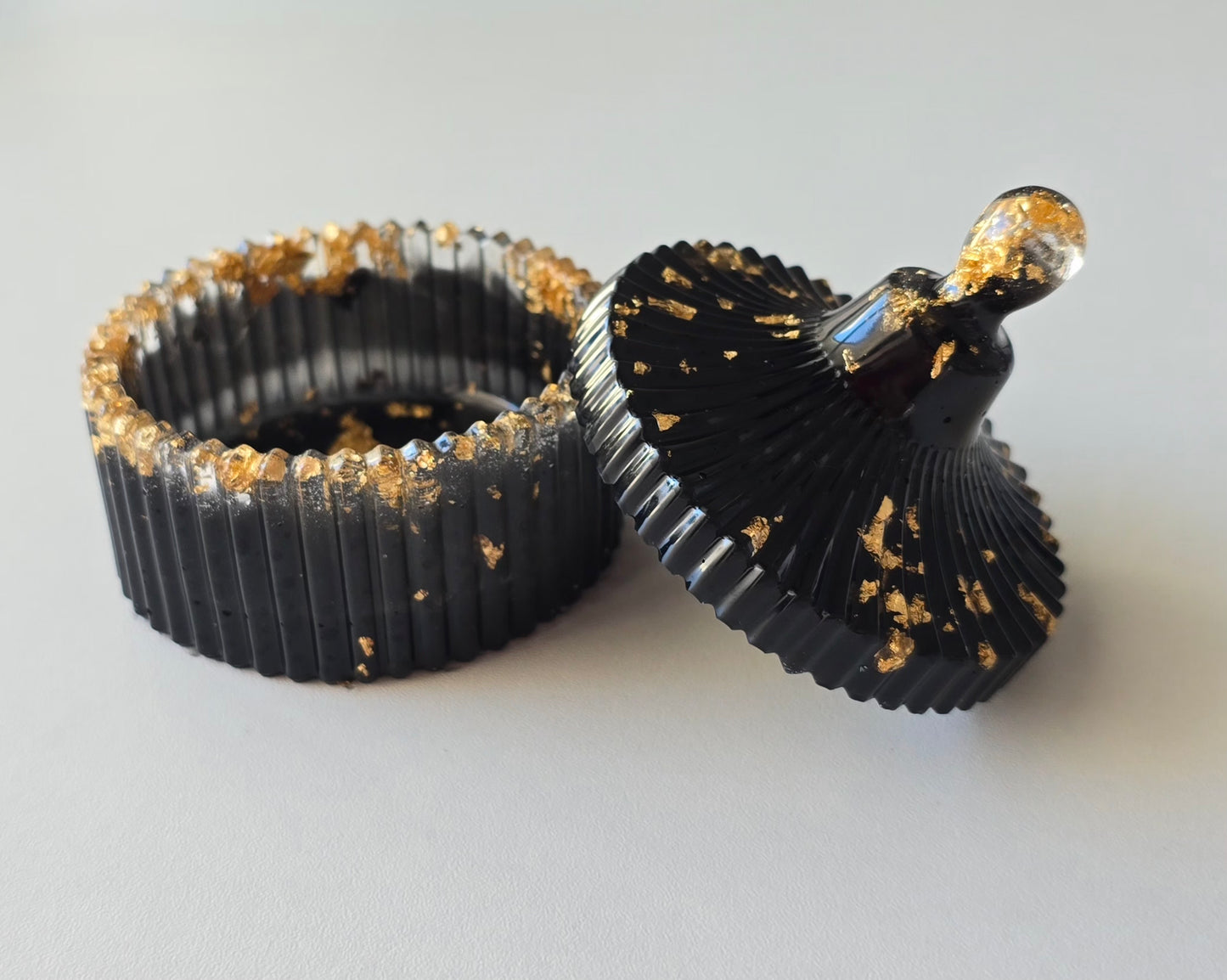Boîte à bijoux - Noir & Or
