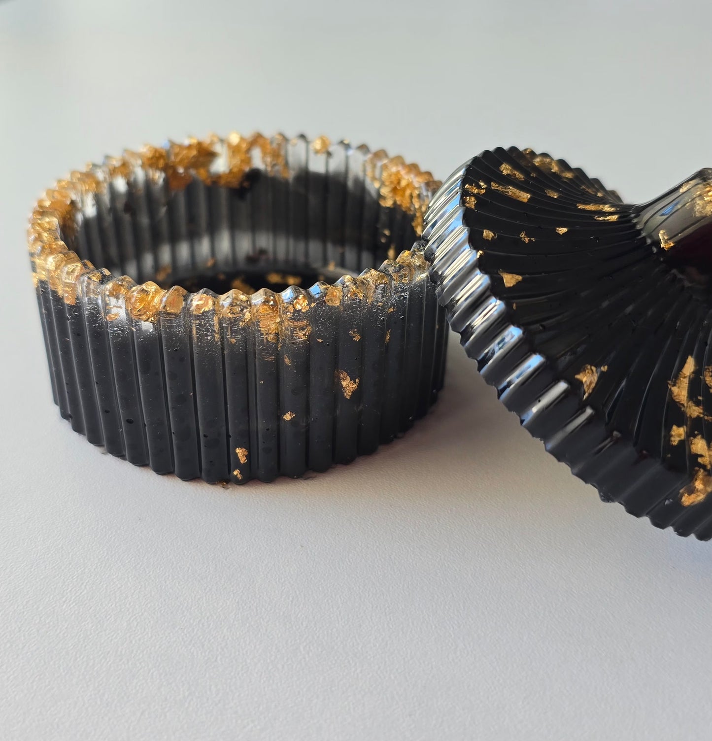 Boîte à bijoux - Noir & Or