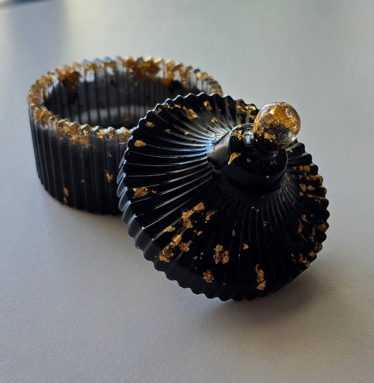 Boîte à bijoux - Noir & Or