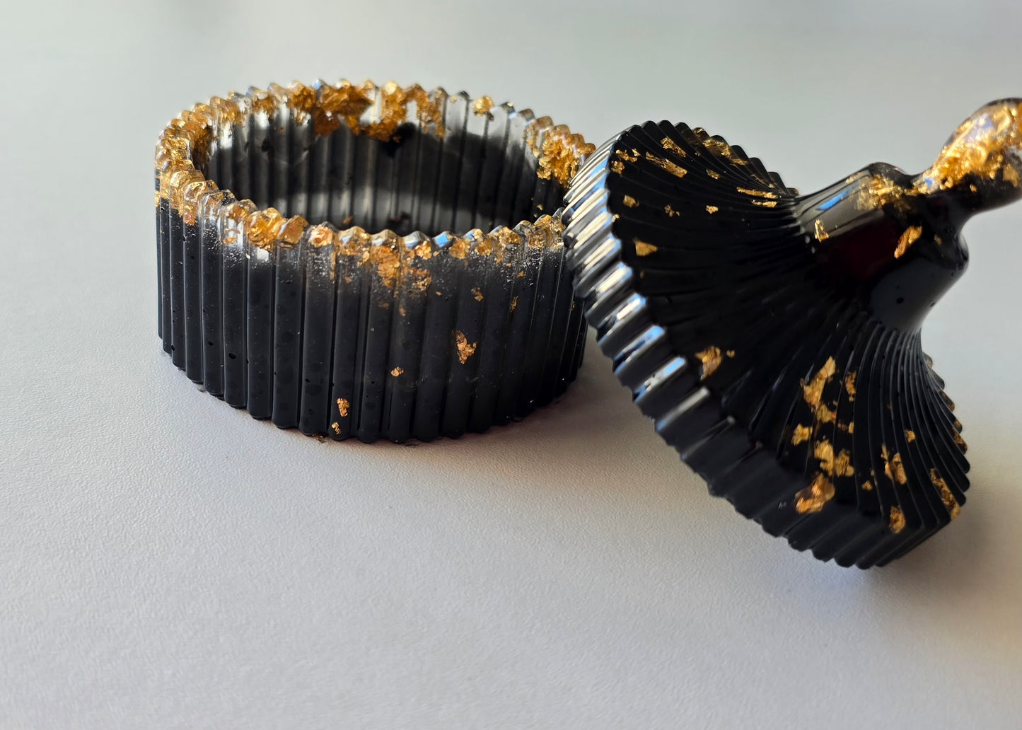 Boîte à bijoux - Noir & Or