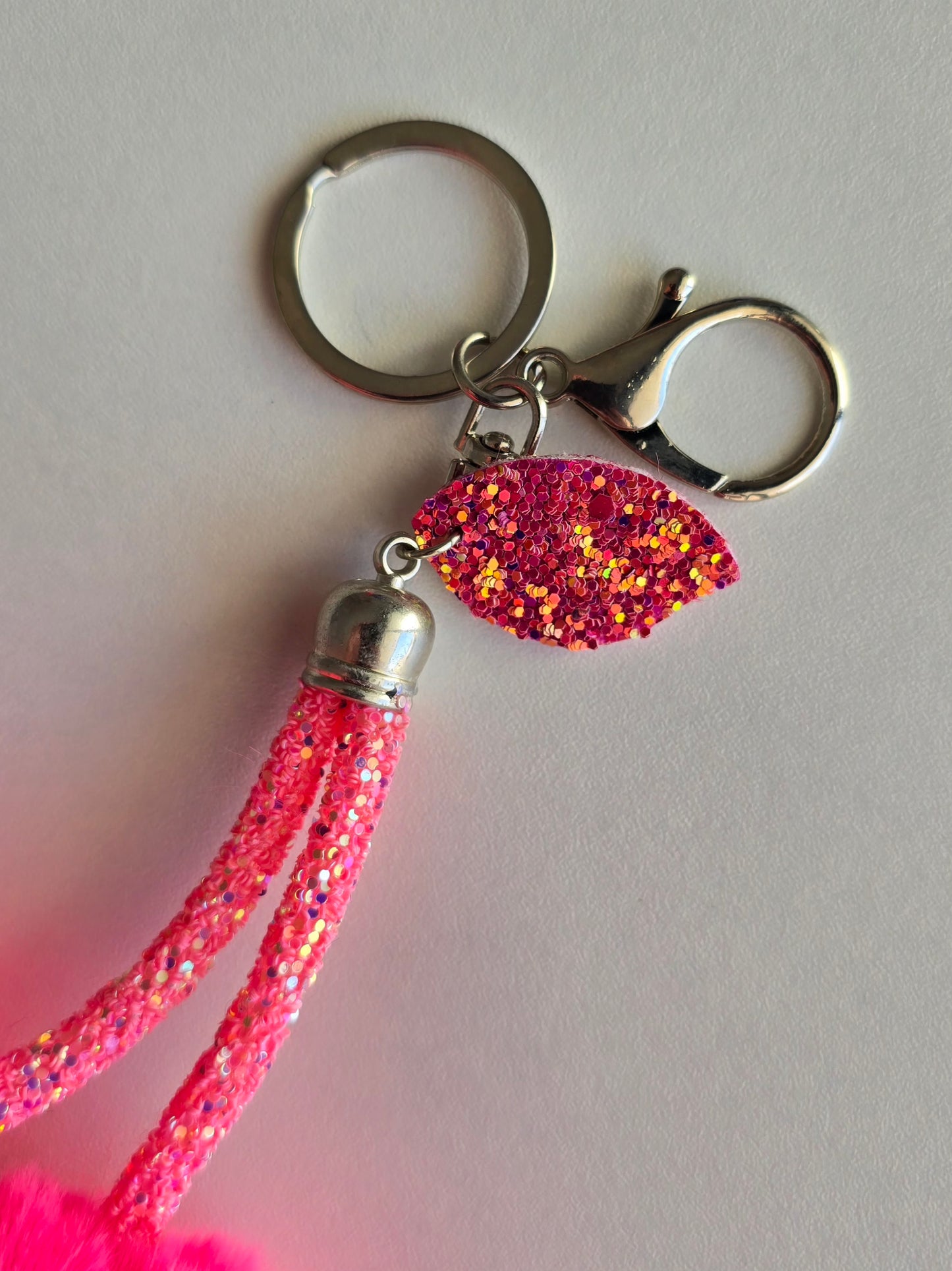 Porte-clé Cherry Pompon