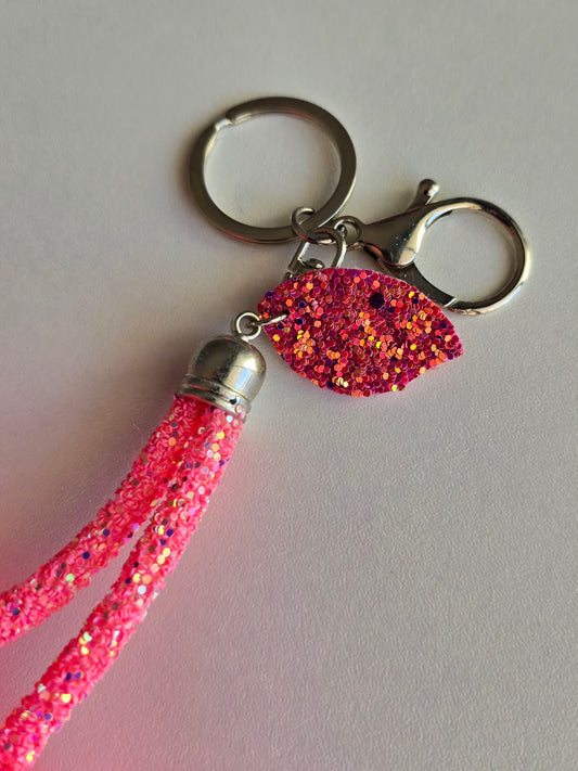 Porte-clé Cherry Pompon