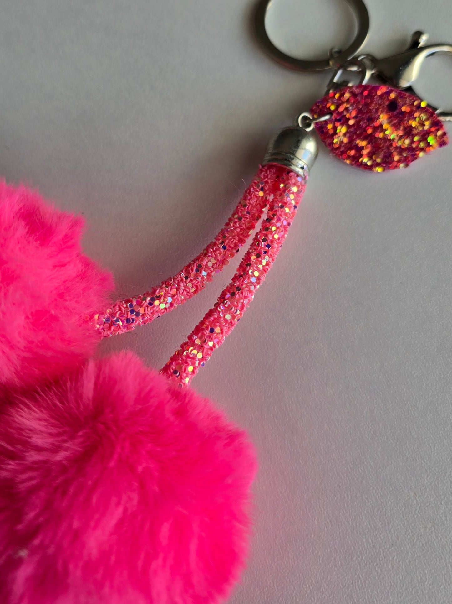 Porte-clé Cherry Pompon