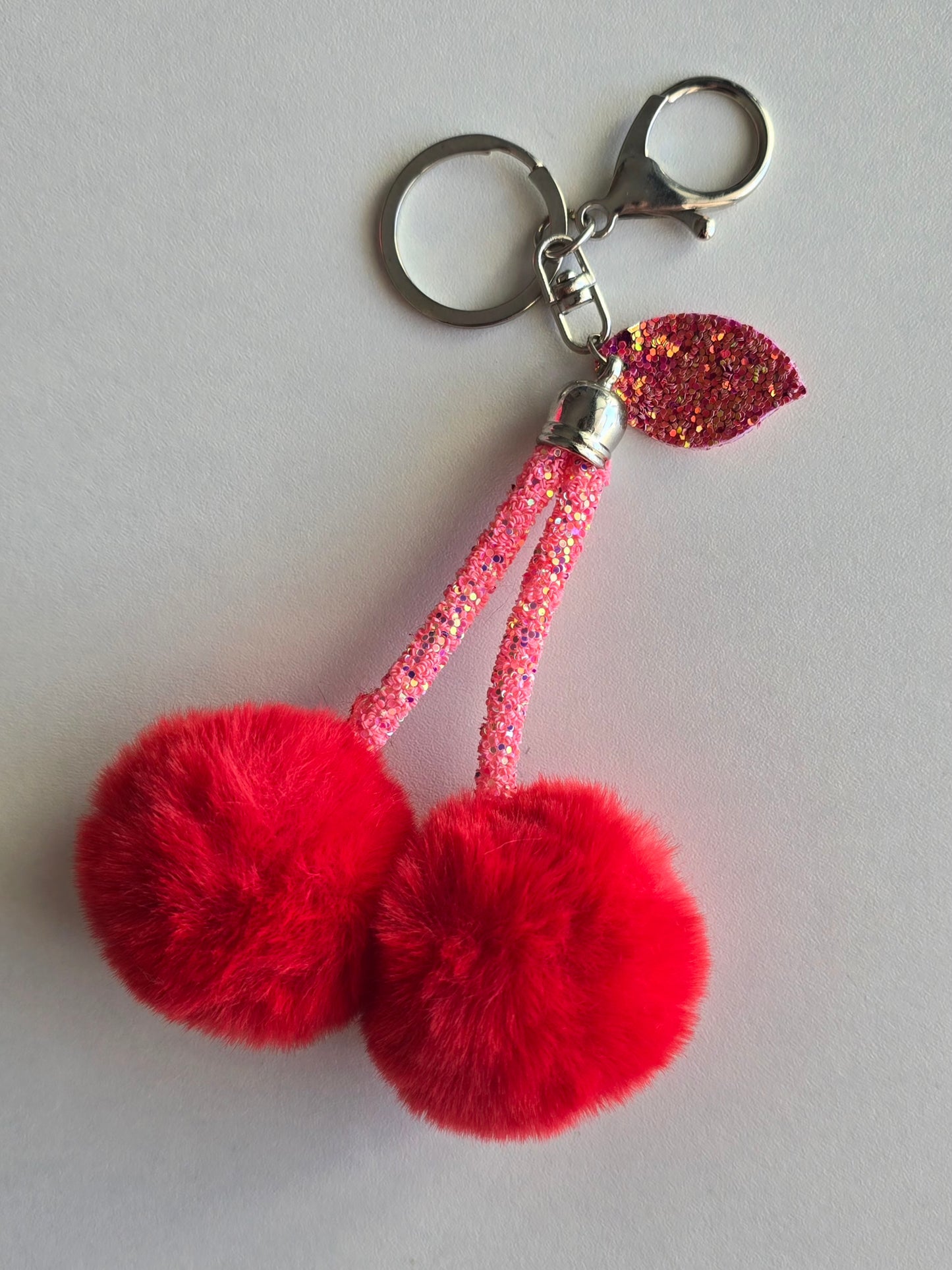 Porte-clé Cherry Pompon
