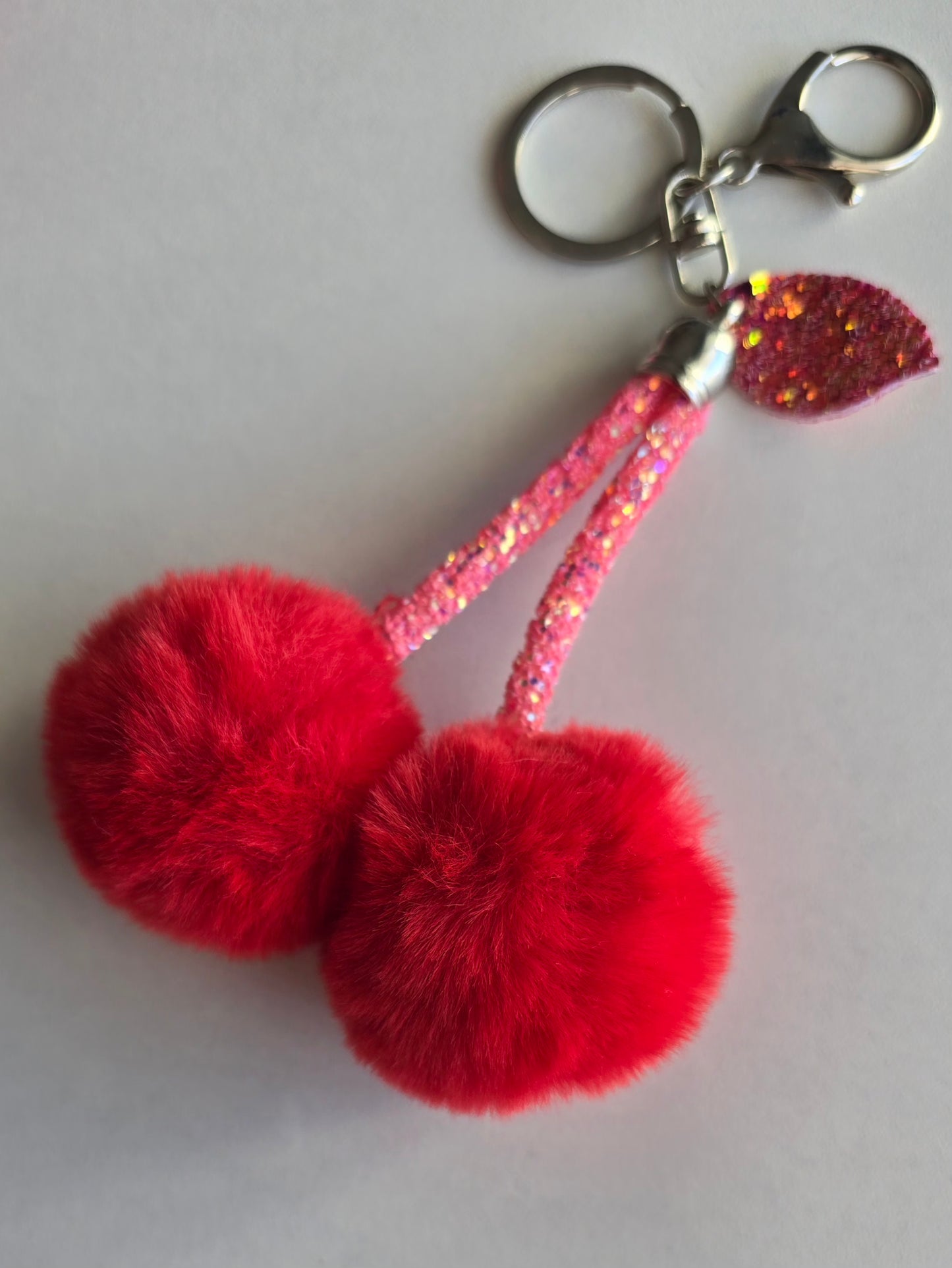 Porte-clé Cherry Pompon
