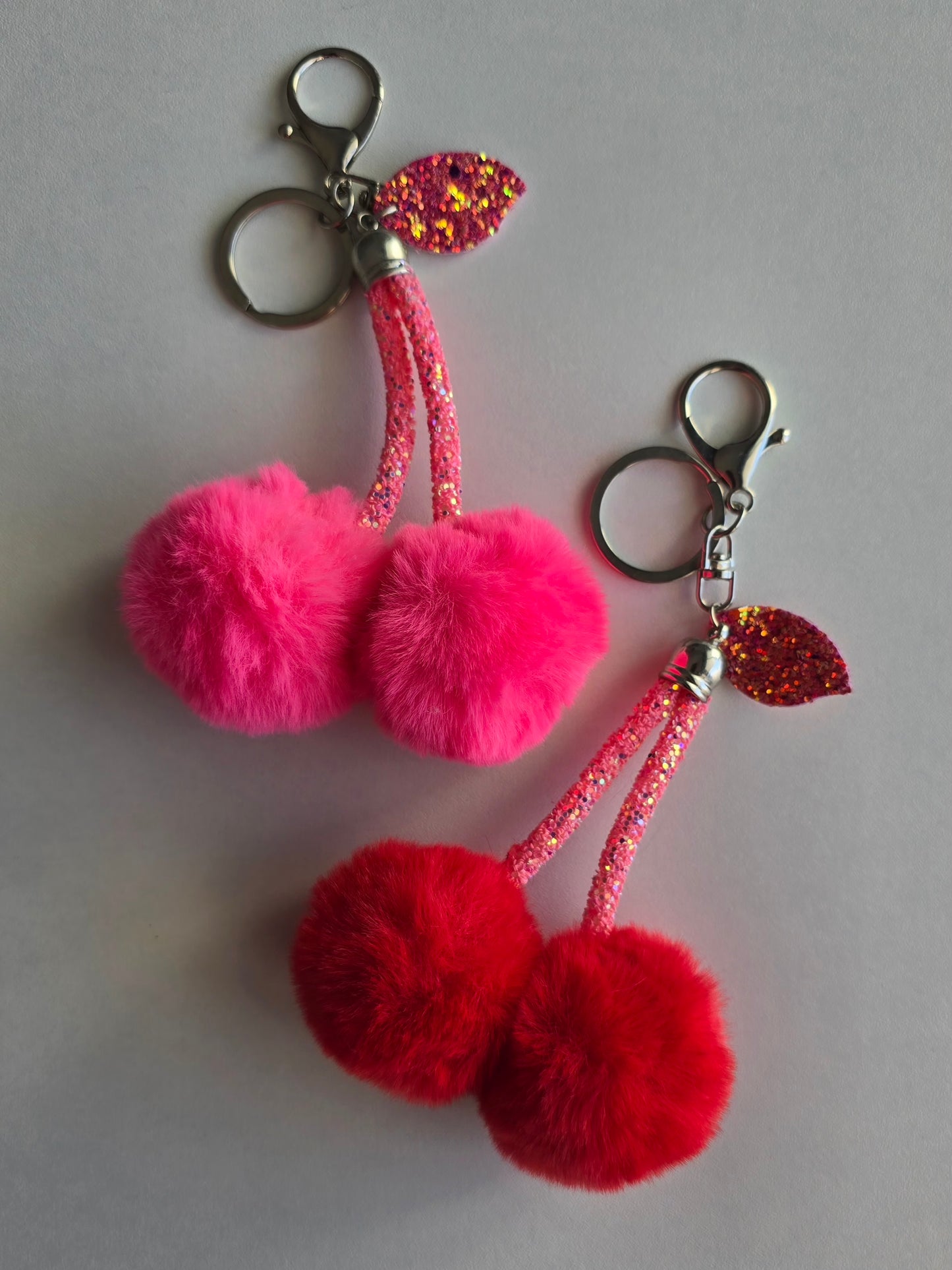 Porte-clé Cherry Pompon