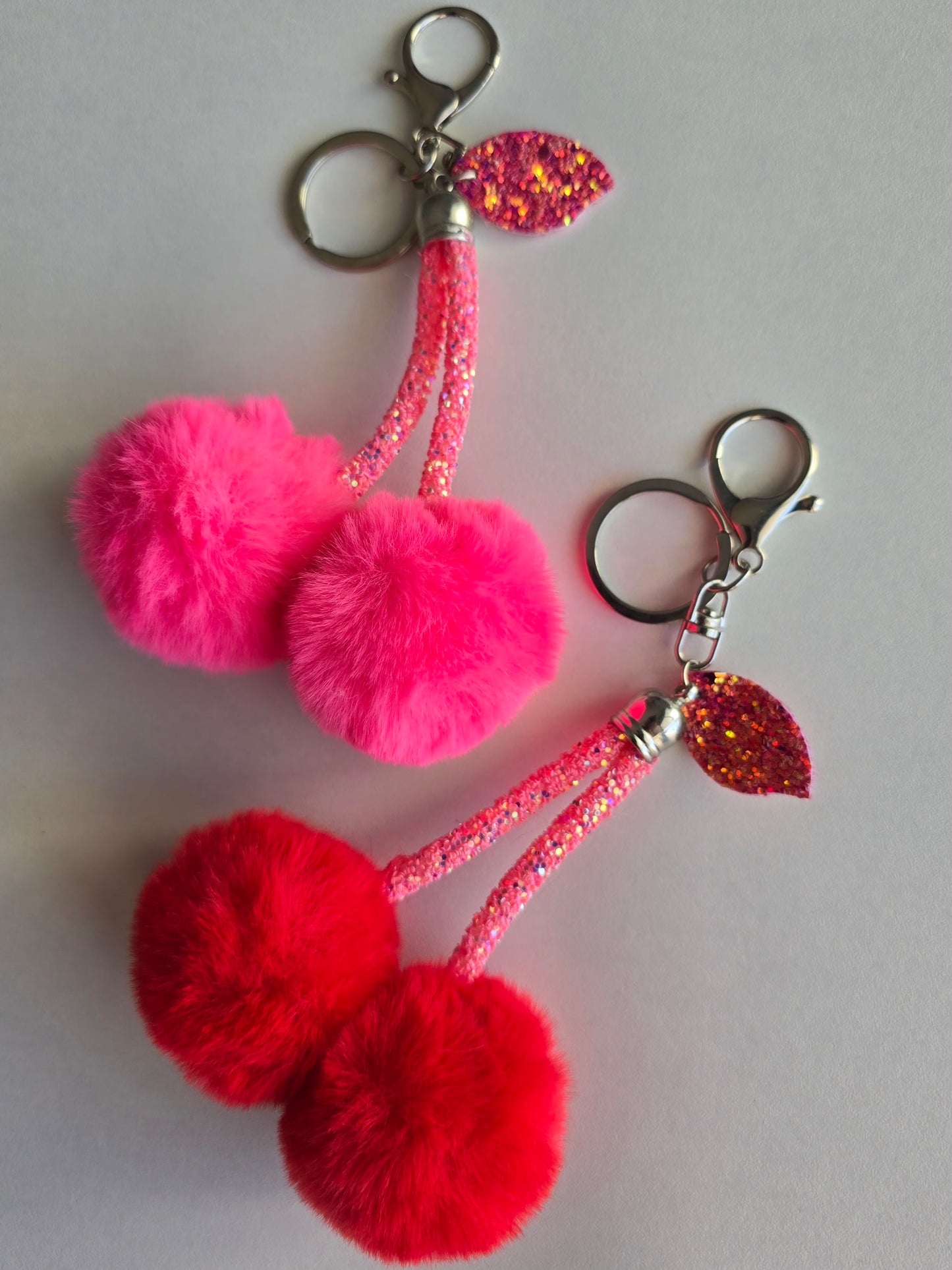 Porte-clé Cherry Pompon