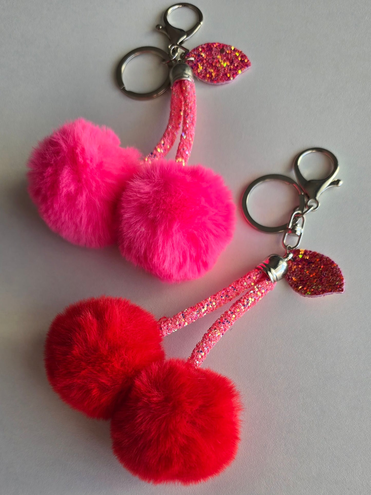 Porte-clé Cherry Pompon