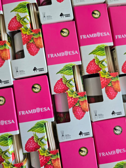 Mikado ambiance maison Framboises