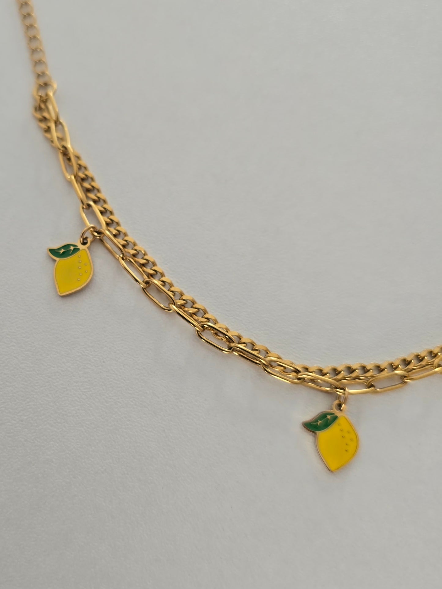 Bracelet en acier inoxydable lemon