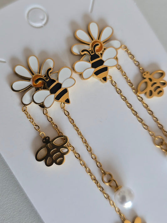 Boucles d'oreilles Flora