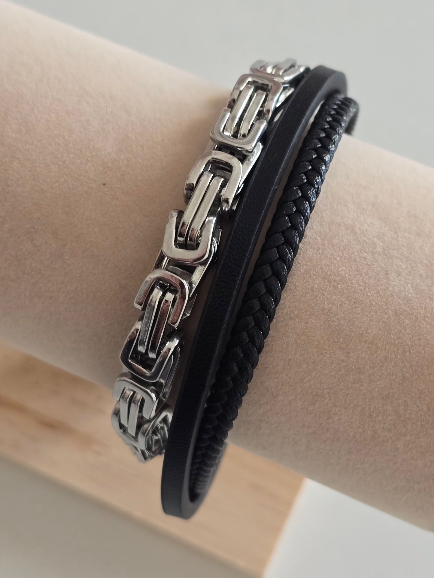 Bracelet Fusion 21,5 cm avec fermoir magnétique