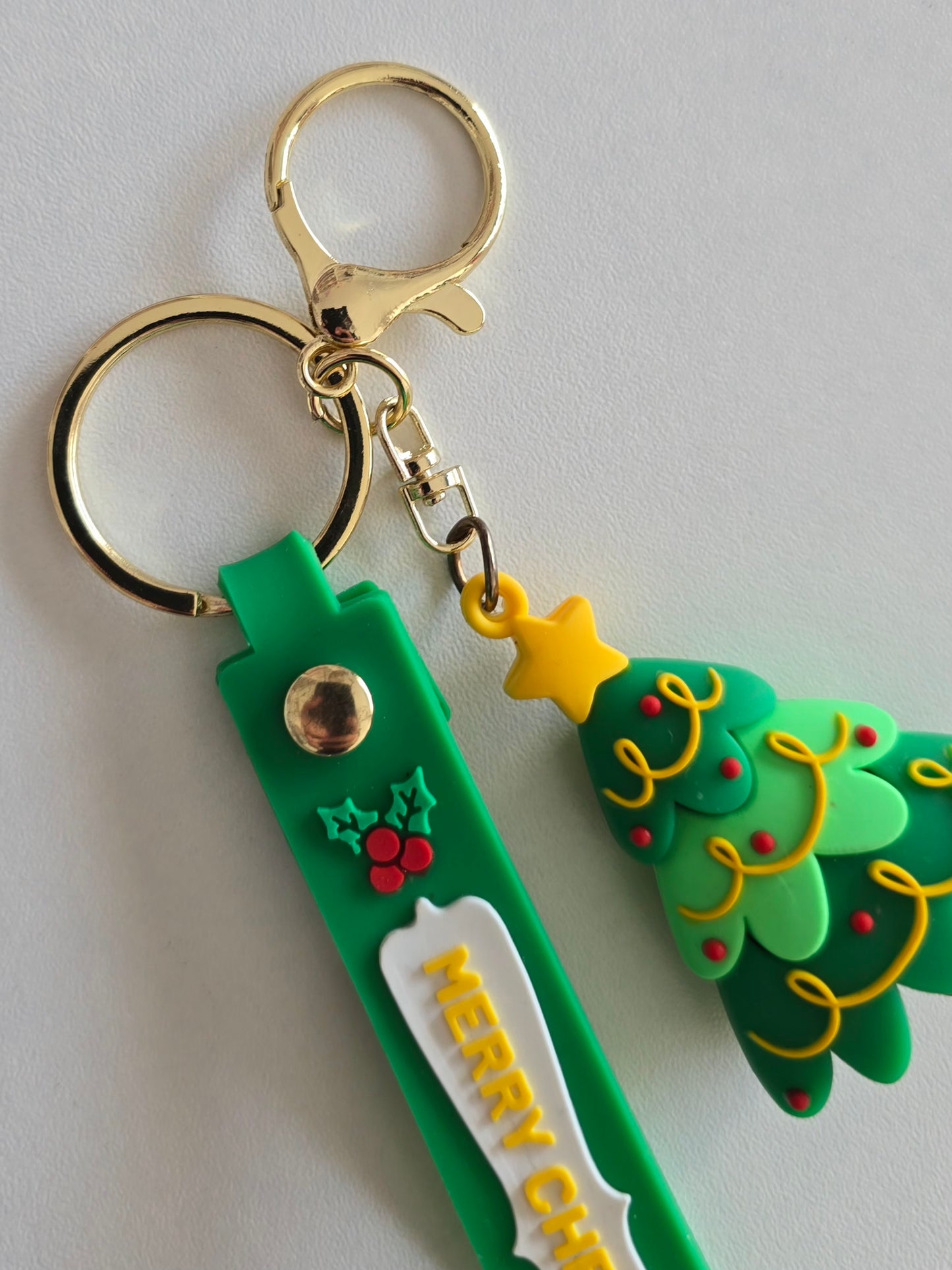 porte-clés original Holly, sapin décoratif pour les fêtes de noël