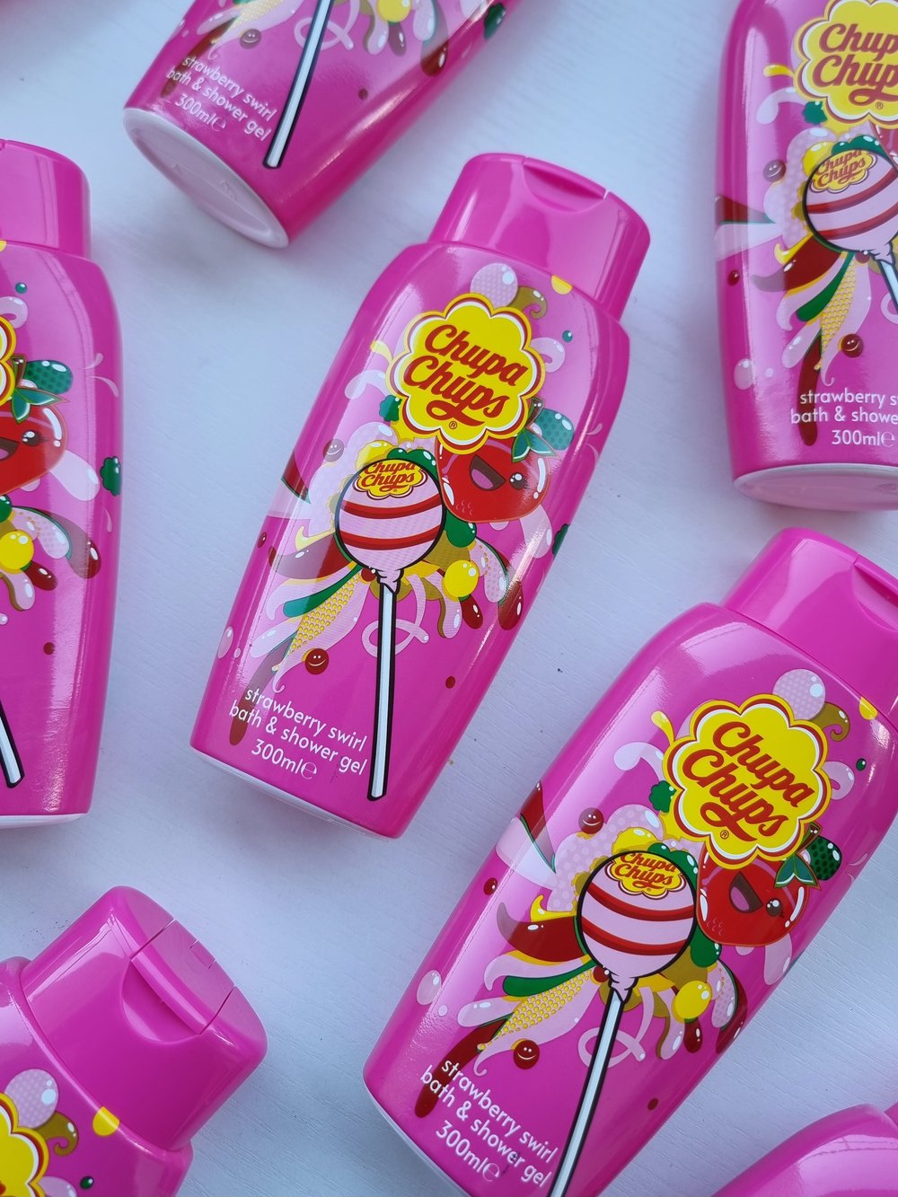 Gel douche Strawberry Swirl CHUPA CHUPS 300 ml