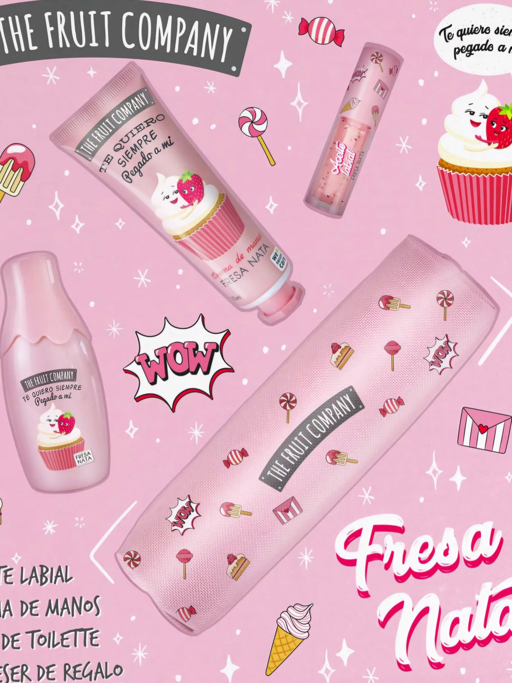 Coffret STRAWBERRY CREAM