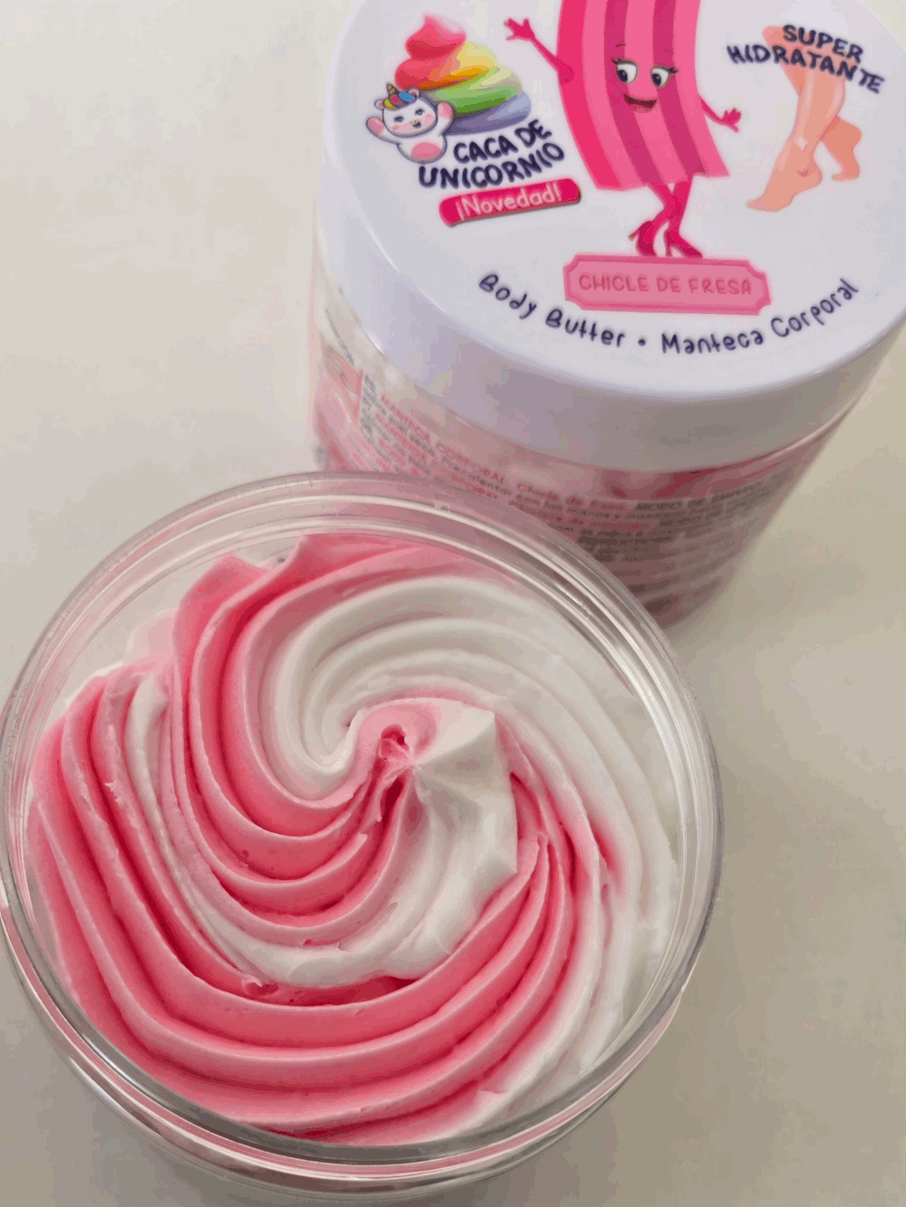 Beurre corporel Chicle de Fresa