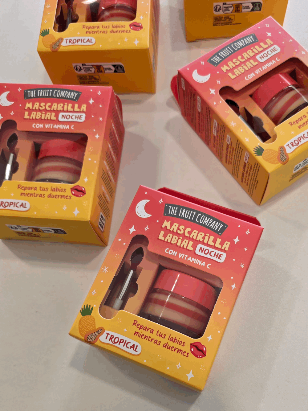 Masque de nuit pour les lèvres