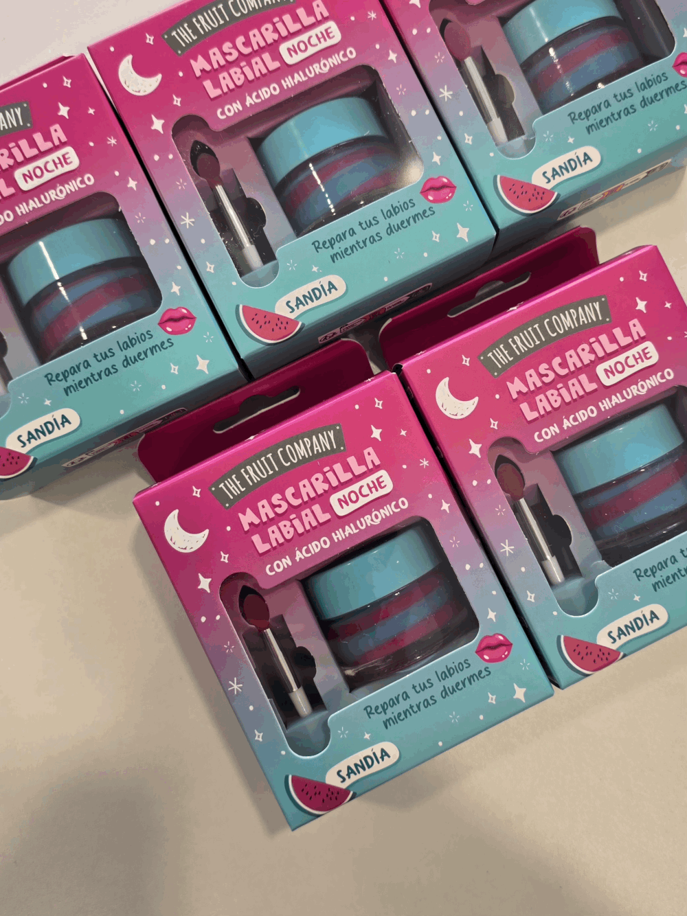 Masque de nuit pour les lèvres