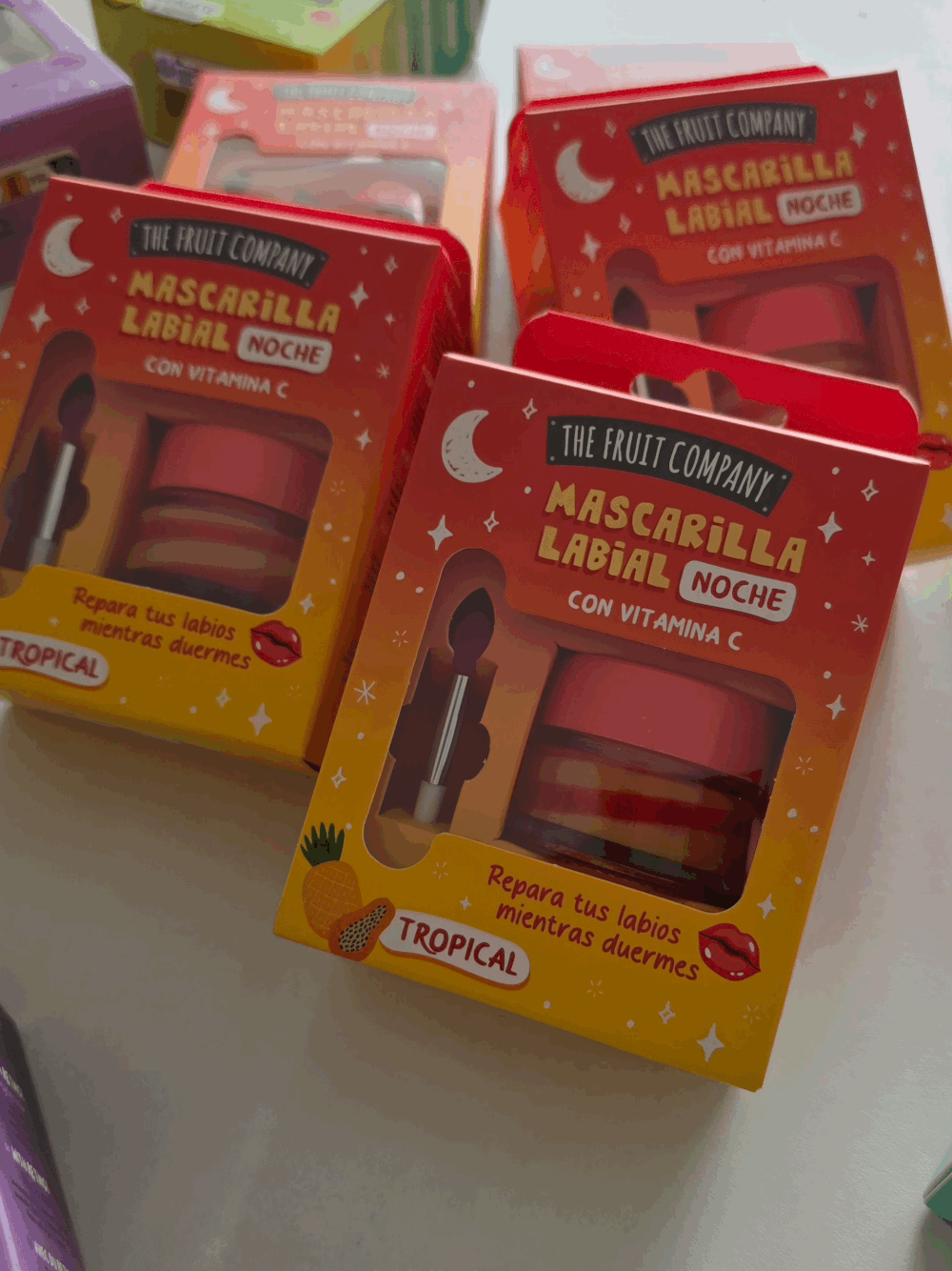 Masque de nuit pour les lèvres