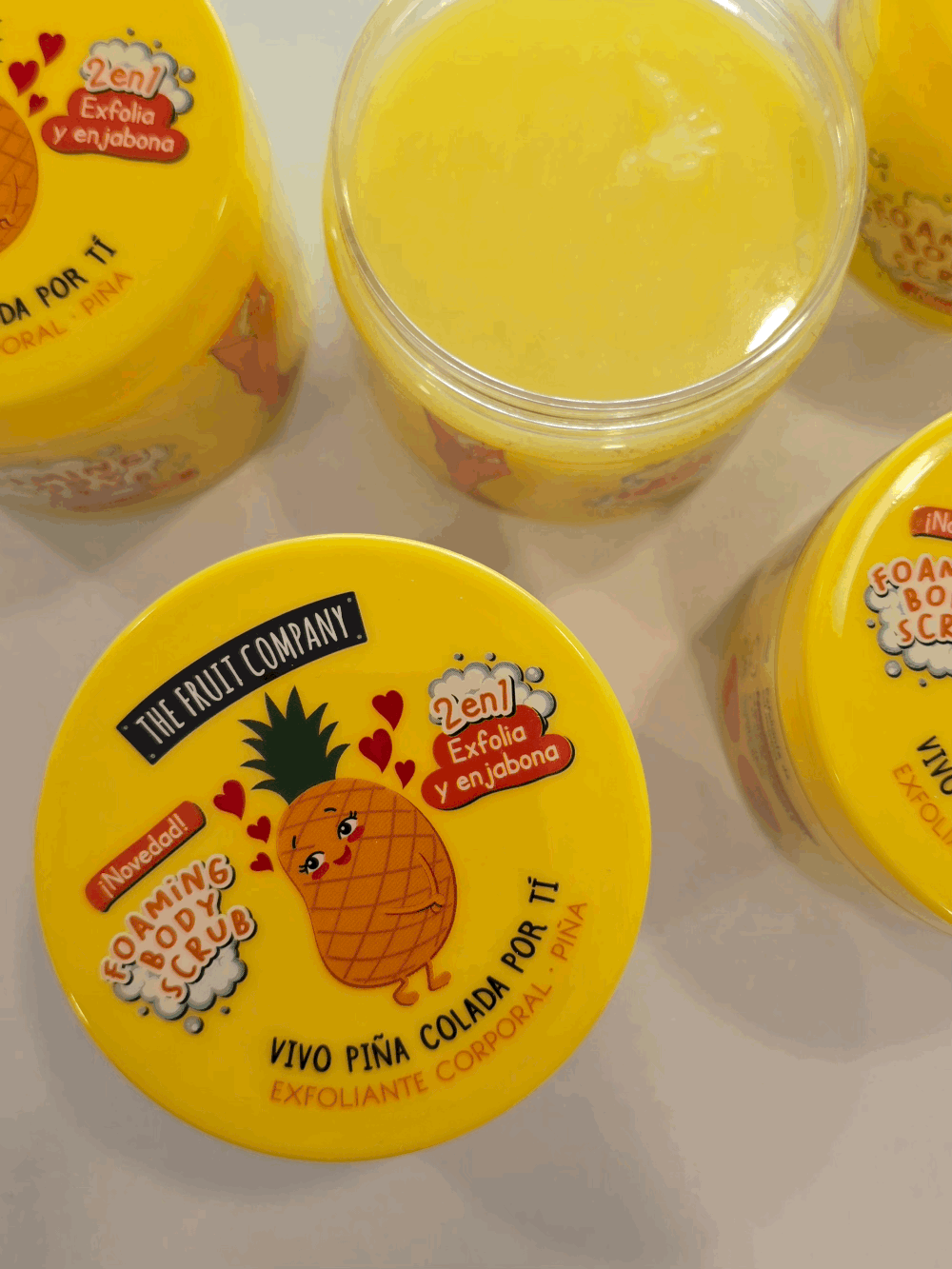 Gommage moussant Ananas