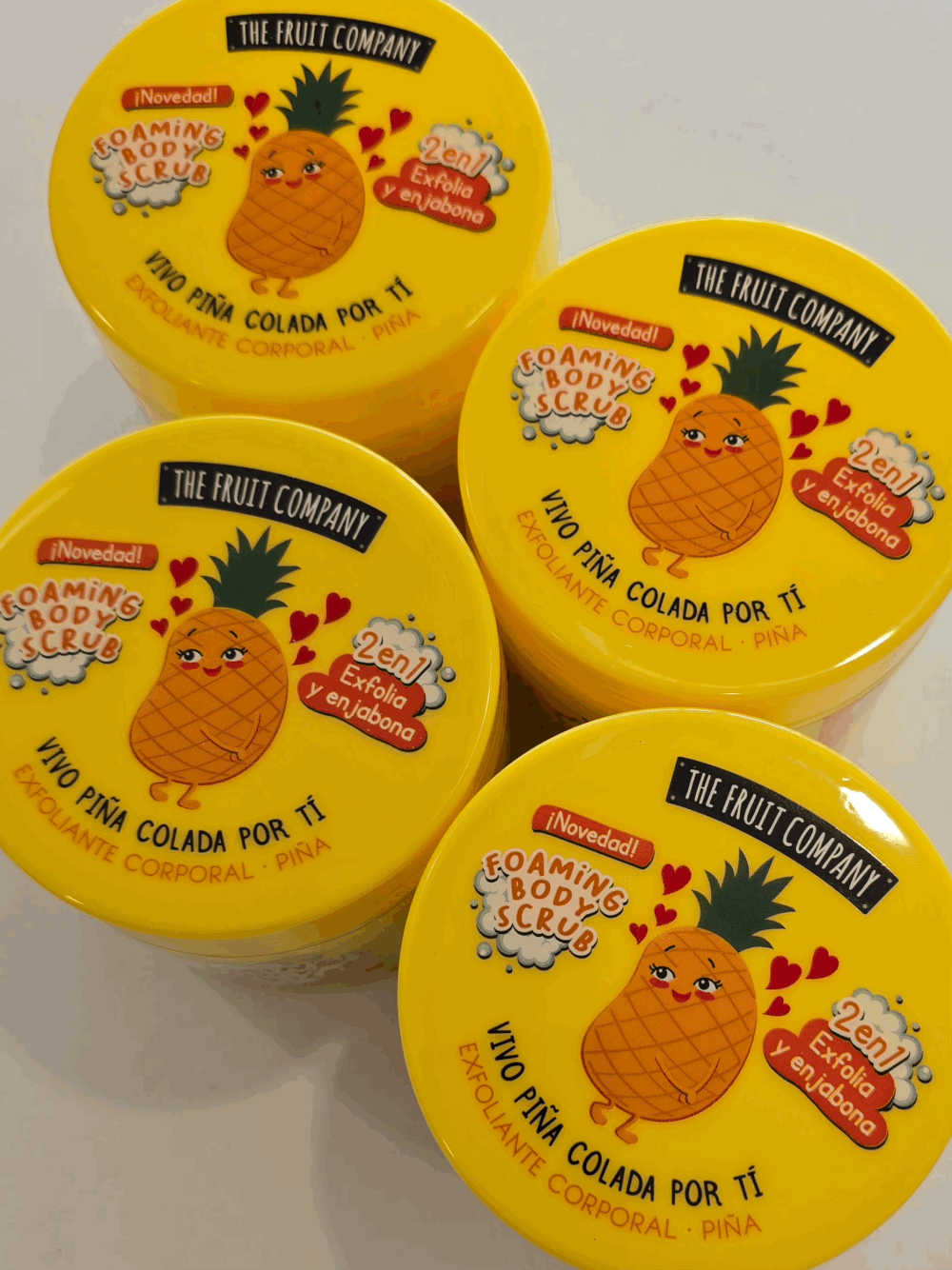 Gommage moussant Ananas