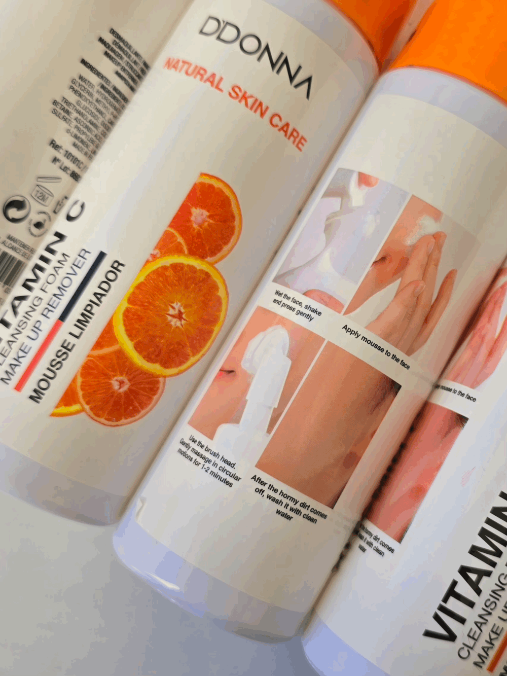 Mousse Nettoyante Visage Vitamin C