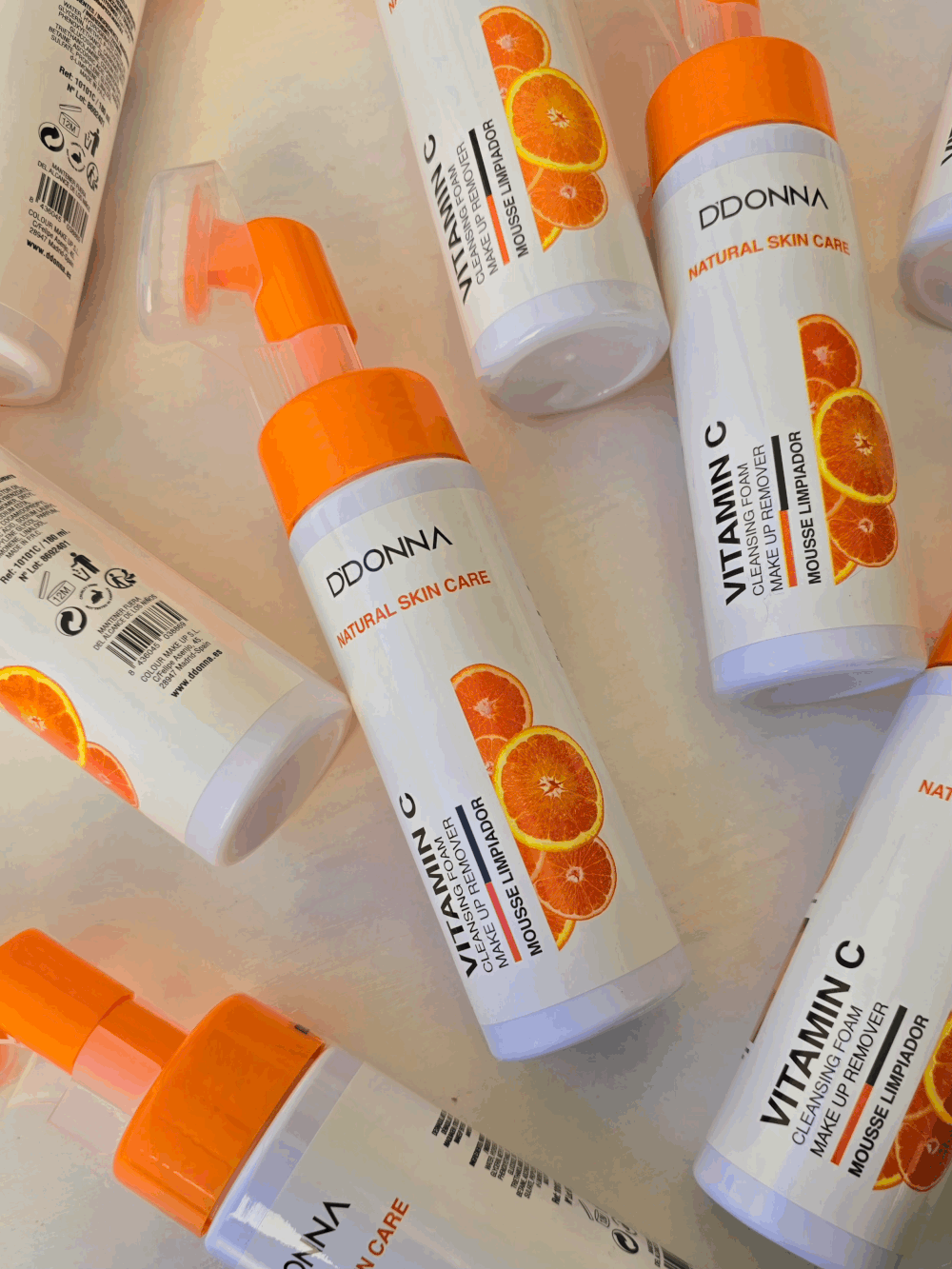 Mousse Nettoyante Visage Vitamin C