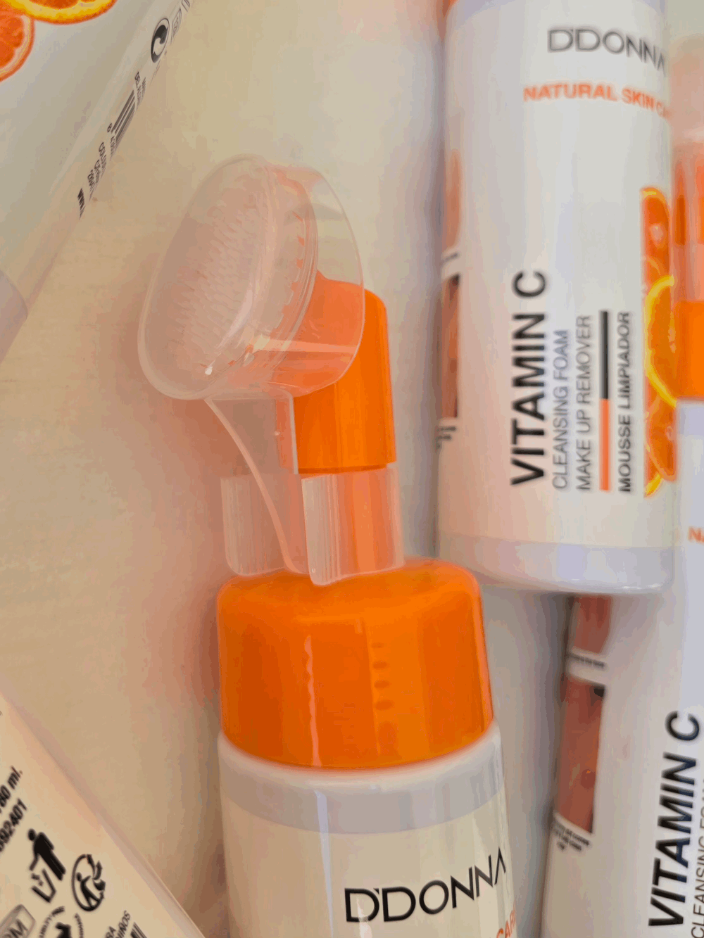Mousse Nettoyante Visage Vitamin C