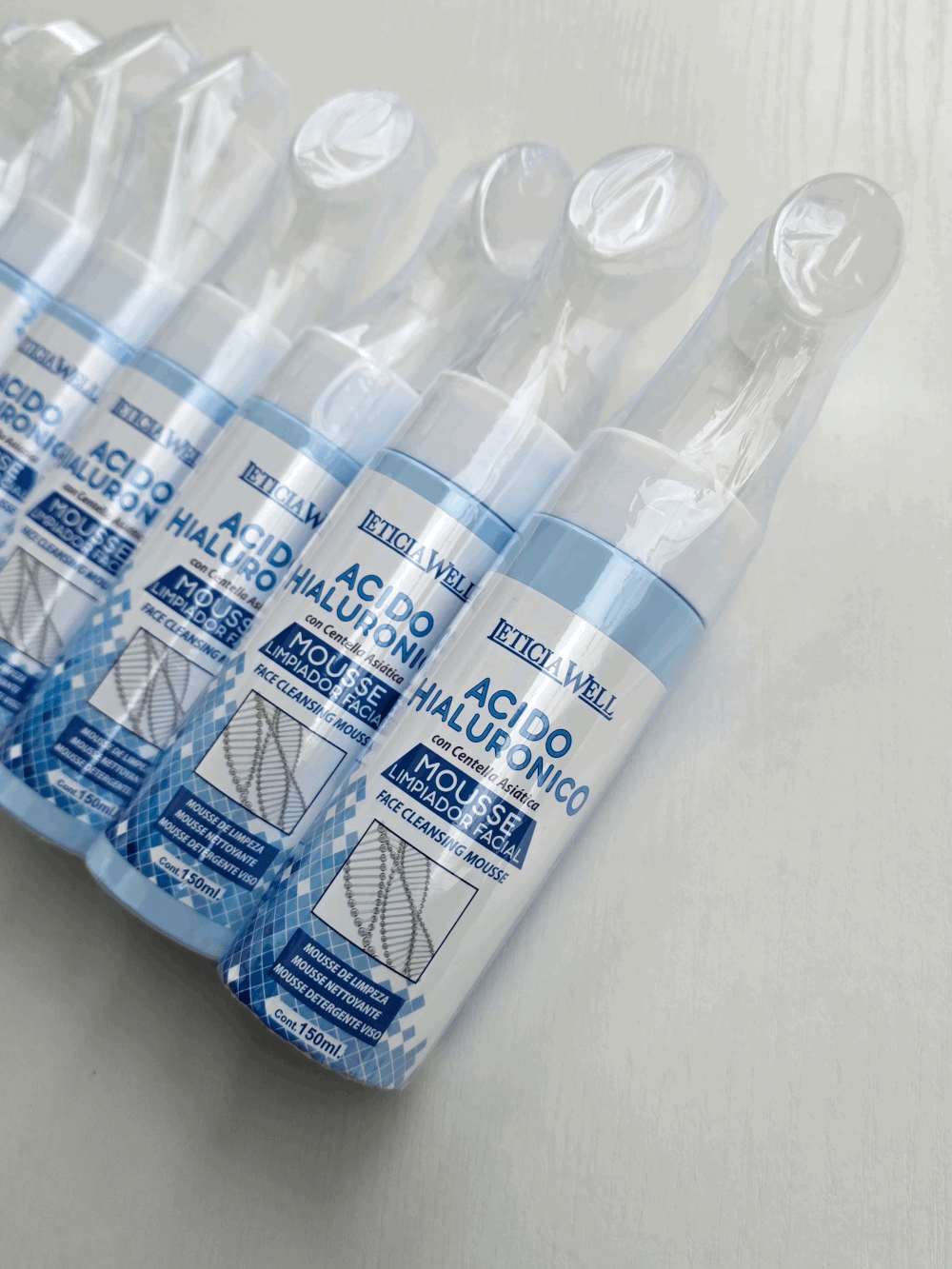 Mousse Nettoyante Visage Acido Hialuronico
