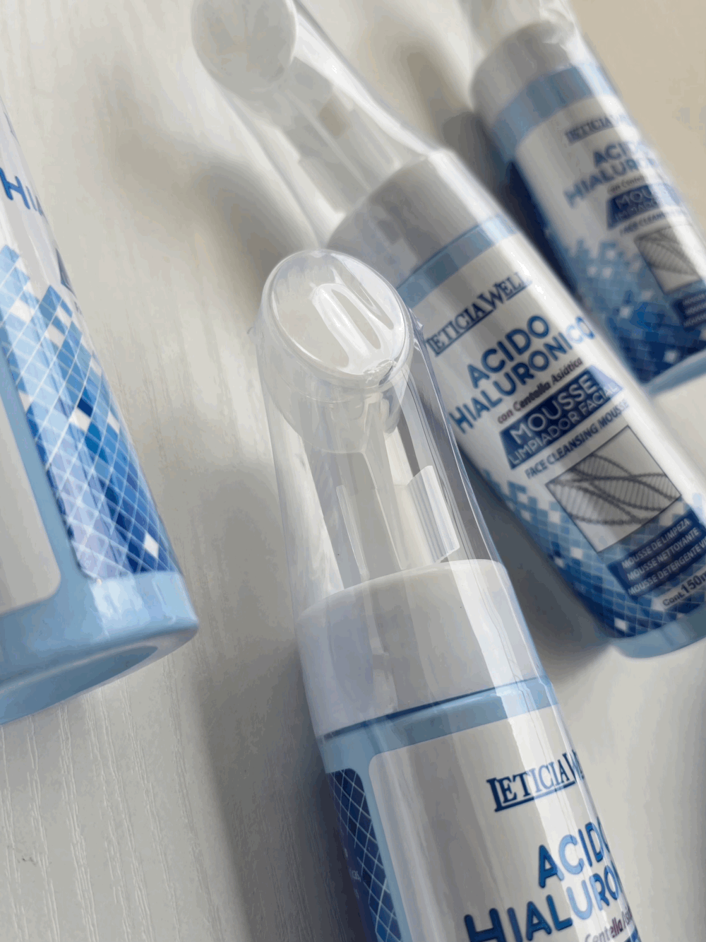 Mousse Nettoyante Visage Acido Hialuronico