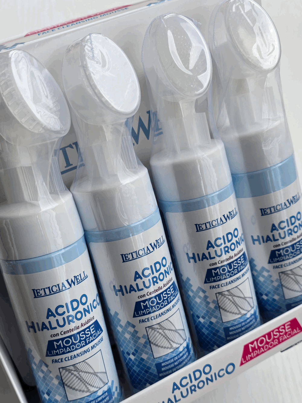 Mousse Nettoyante Visage Acido Hialuronico