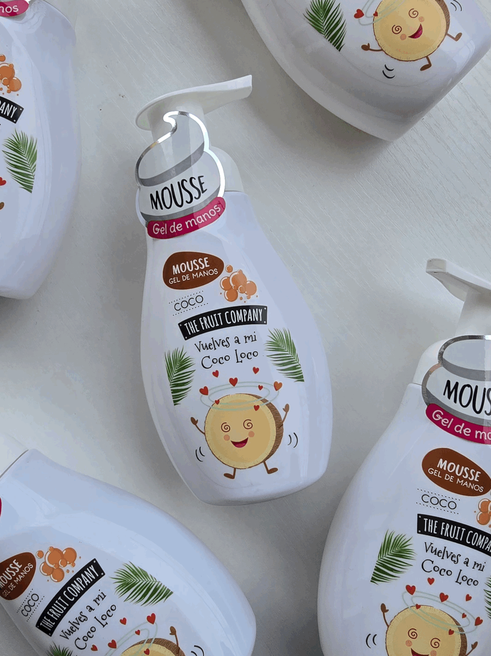 Gel mousse pour les mains - Coco