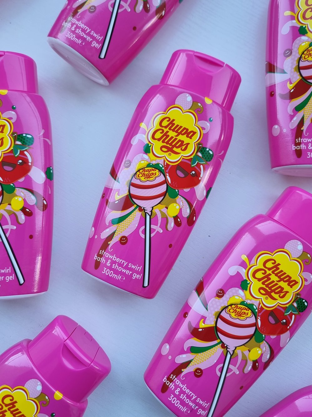 Gel douche CHUPA CHUPS Strawberry Swirl