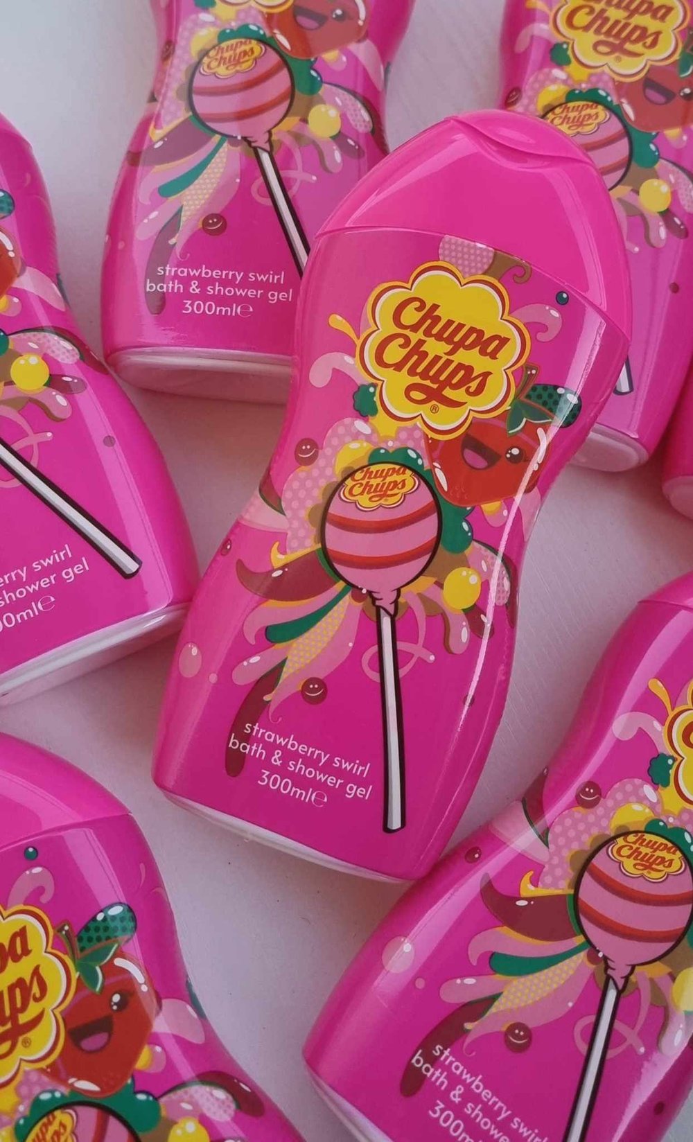 Gel douche CHUPA CHUPS Strawberry Swirl