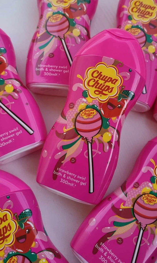 Gel douche CHUPA CHUPS Strawberry Swirl