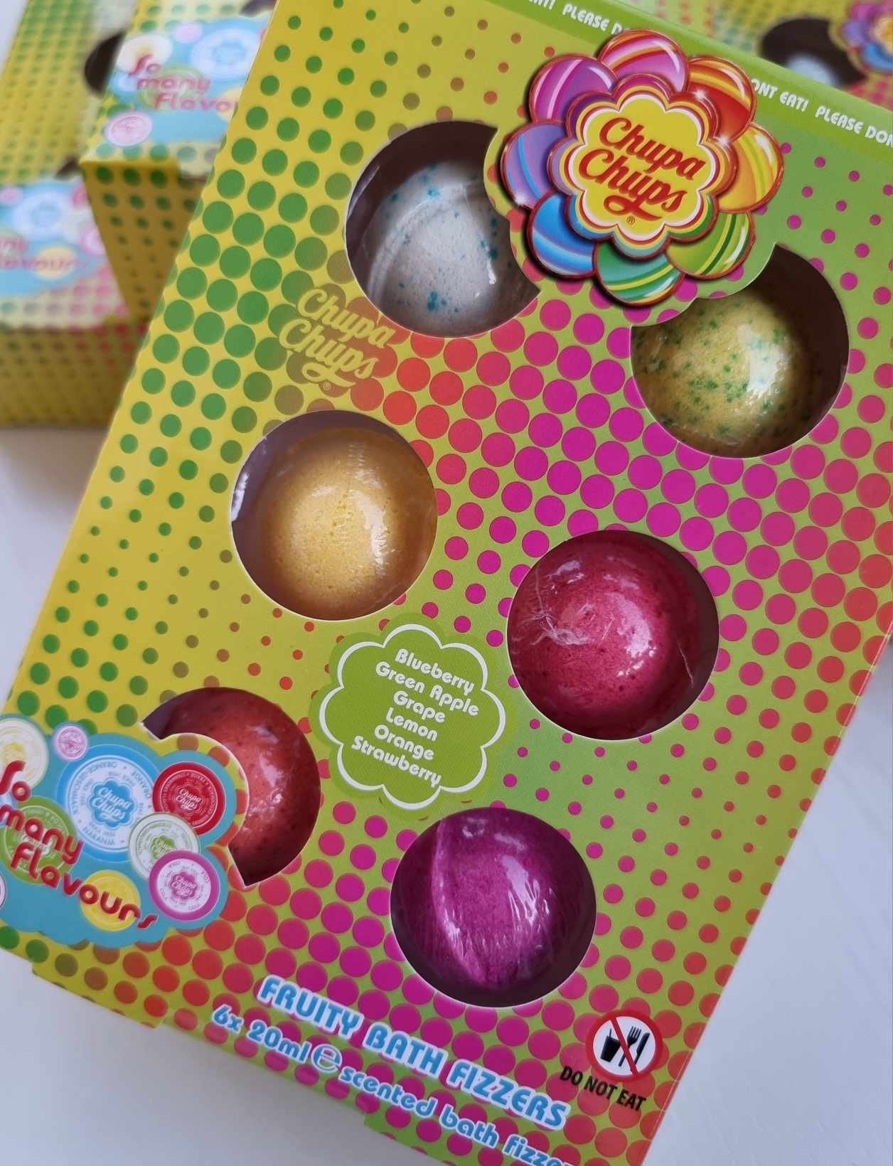 Coffret 6 bombes de bain CHUPA CHUPS