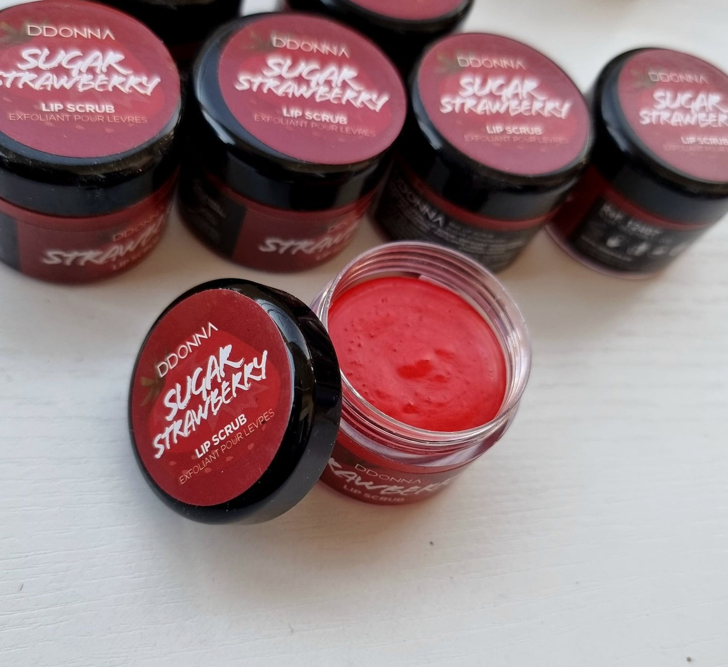 Gommage exfoliant pour les lèvres FRAISE