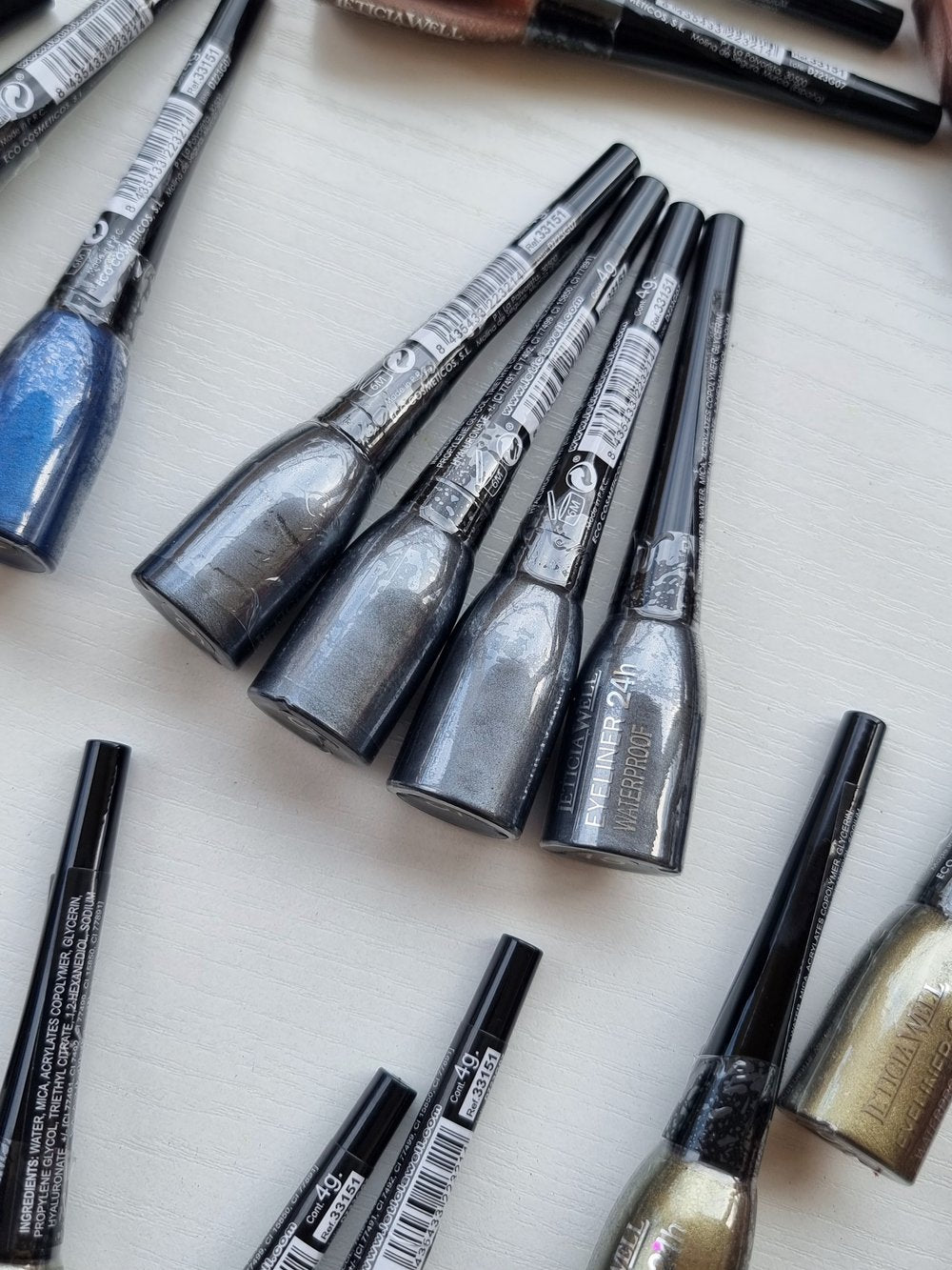 Eyeliner waterproof métallisé