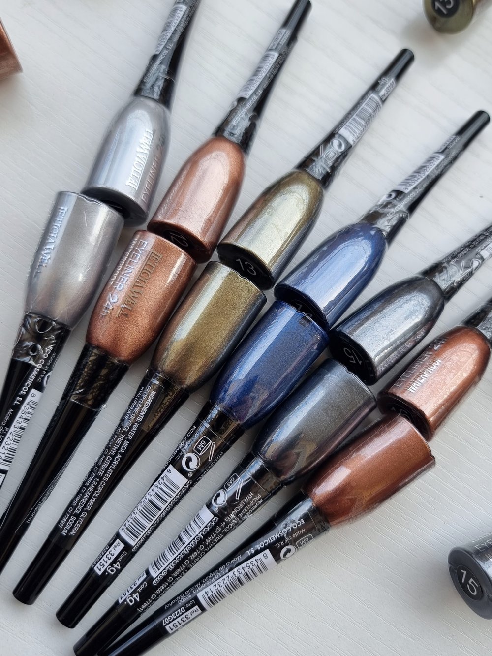 Eyeliner waterproof métallisé
