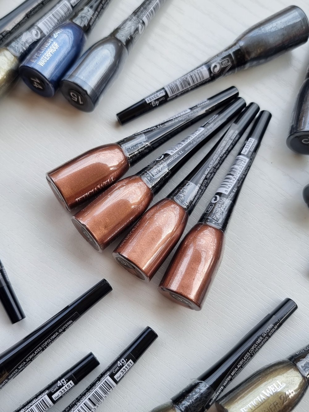 Eyeliner waterproof métallisé