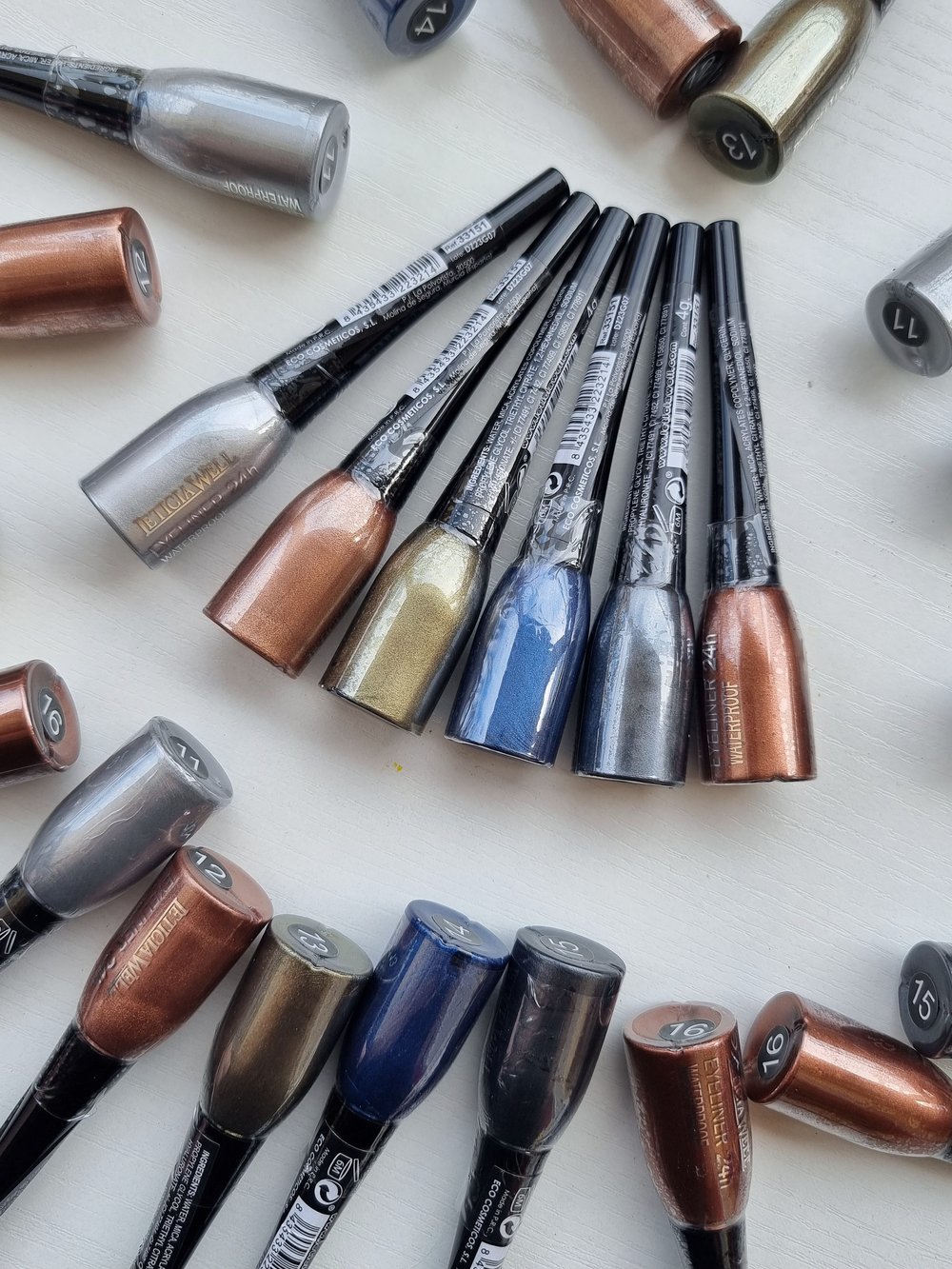 Eyeliner waterproof métallisé