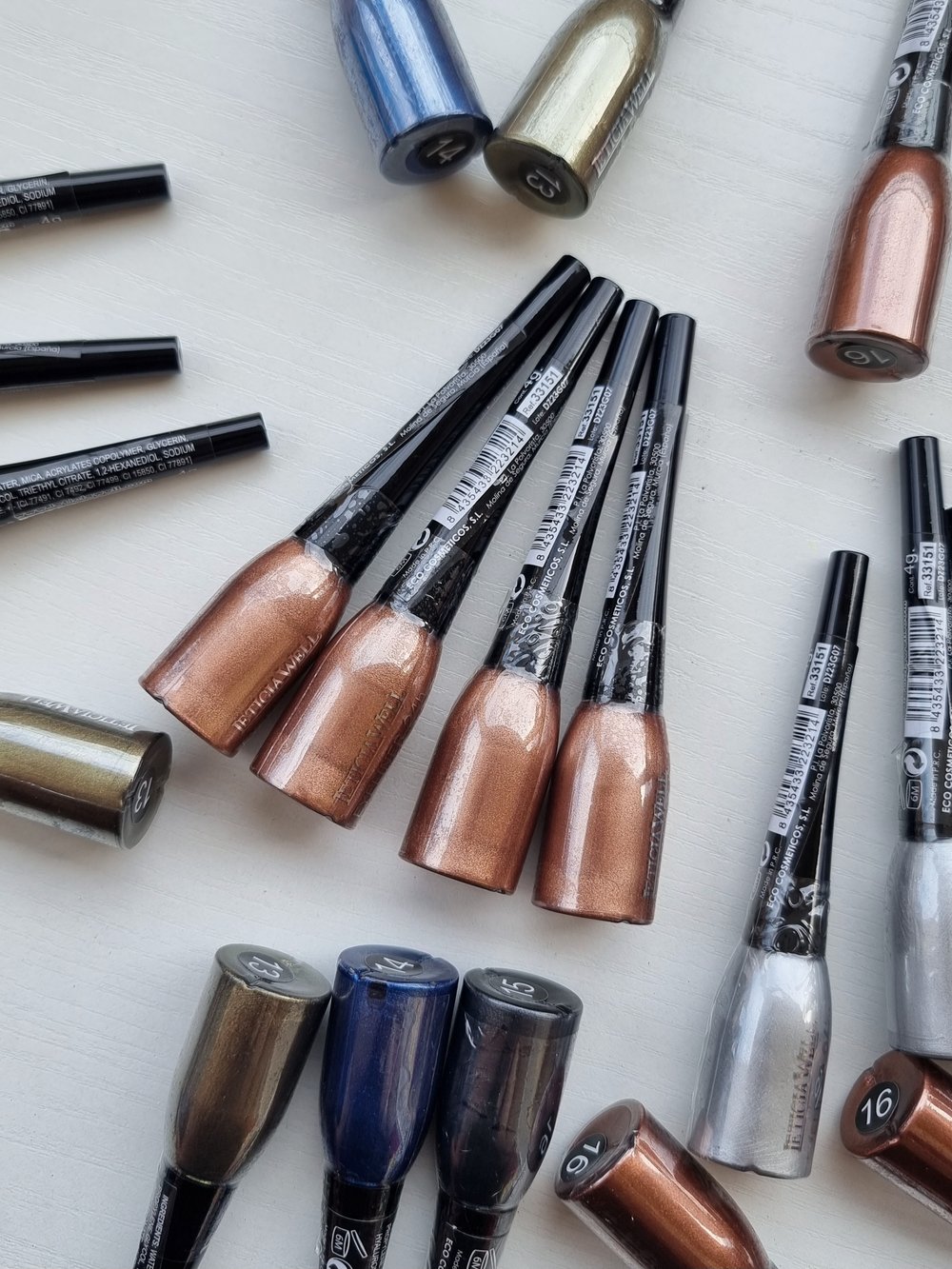 Eyeliner waterproof métallisé