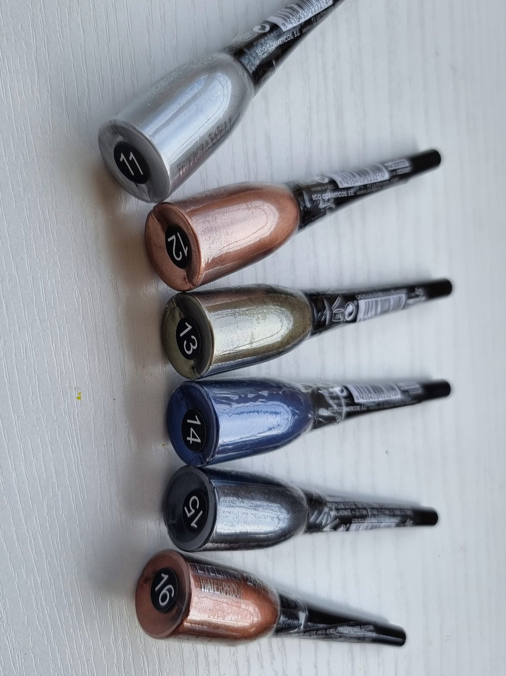 Eyeliner waterproof métallisé
