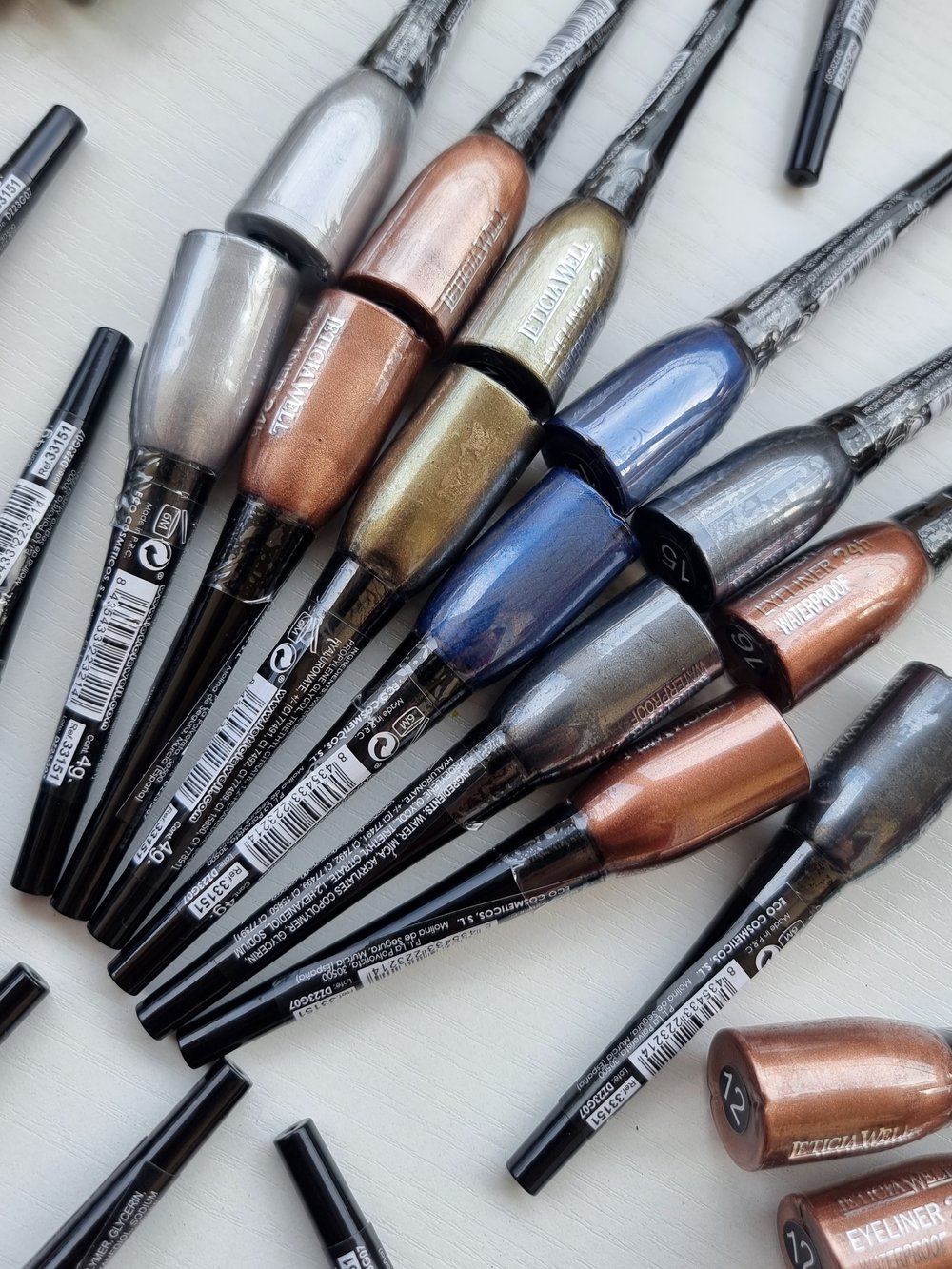 Eyeliner waterproof métallisé