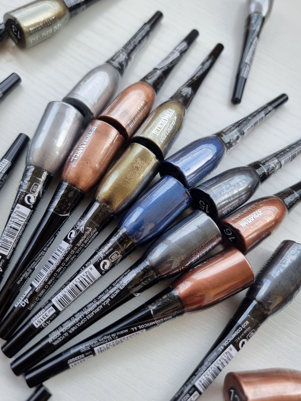 Eyeliner waterproof métallisé