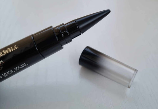 Khôl noir maquillage 2 en 1 mascara